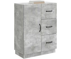 Kabalas Betono pilka 66 x 34,5 x 87 cm Apdirbta mediena