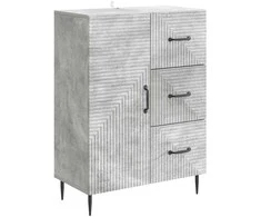 Kabalas Betono pilka 66 x 34,5 x 89,5 cm Apdirbta mediena