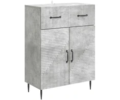 Kabalas Betono pilka 66 x 34,5 x 89,5 cm Apdirbta mediena