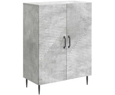 Kabalas Betono pilka 66 x 34,5 x 89,5 cm Apdirbta mediena