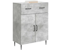 Kabalas Betono pilka 66 x 34,5 x 89,5 cm Apdirbta mediena