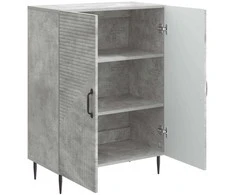 Kabalas Betono pilka 66 x 34,5 x 89,5 cm Apdirbta mediena