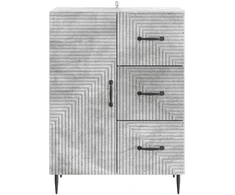 Kabalas Betono pilka 66 x 34,5 x 89,5 cm Apdirbta mediena