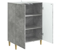 Kabalas Betono pilka 66 x 34,5 x 90 cm Apdirbta mediena