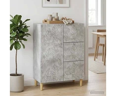Kabalas Betono pilka 66 x 34,5 x 90 cm Apdirbta mediena