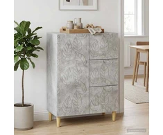 Kabalas Betono pilka 66 x 34,5 x 90 cm Apdirbta mediena