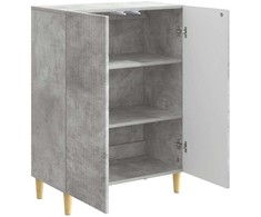 Kabalas Betono pilka 66 x 34,5 x 90 cm Apdirbta mediena