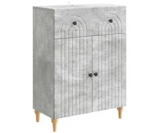 Kabalas Betono pilka 66 x 34,5 x 90 cm Apdirbta mediena