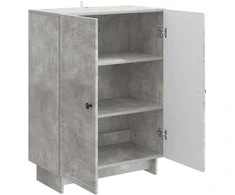 Kabalas Betono pilka 66 x 34,5 x 90 cm Apdirbta mediena