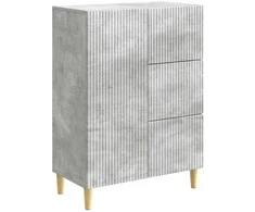 Kabalas Betono pilka 66 x 34,5 x 90 cm Apdirbta mediena