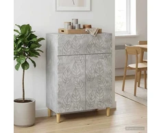Kabalas Betono pilka 66 x 34,5 x 90 cm Apdirbta mediena