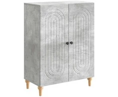 Kabalas Betono pilka 66 x 34,5 x 90 cm Apdirbta mediena