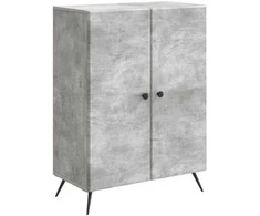 Kabalas Betono pilka 66 x 34,5 x 90 cm Apdirbta mediena