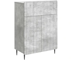 Kabalas Betono pilka 66 x 34,5 x 92 cm Apdirbta mediena