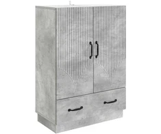 Kabalas Betono pilka 66 x 34,5 x 92 cm Apdirbta mediena