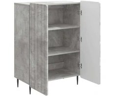 Kabalas Betono pilka 66 x 34,5 x 92 cm Apdirbta mediena