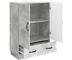 Kabalas Betono pilka 66 x 34,5 x 92 cm Apdirbta mediena