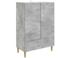 Kabalas Betono pilka 66 x 34,5 x 95 cm Apdirbta mediena