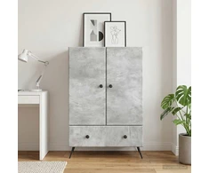 Kabalas Betono pilka 66 x 34,5 x 95 cm Apdirbta mediena