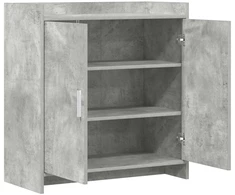 Kabalas Betono pilka 72 x 36 x 80 cm Apdirbta mediena