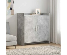Kabalas Betono pilka 72 x 36 x 80 cm Apdirbta mediena