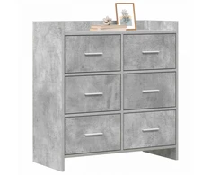 Kabalas Betono pilka 75 x 33 x 80 cm Apdirbta mediena