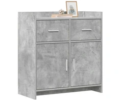 Kabalas Betono pilka 75 x 36 x 80 cm Apdirbta mediena