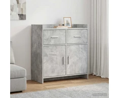 Kabalas Betono pilka 75 x 36 x 80 cm Apdirbta mediena