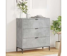 Kabalas Betono pilka 79,5 x 33 x 82 cm Apdirbta mediena