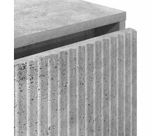 Kabalas Betono pilka 79,5 x 33 x 82 cm Apdirbta mediena