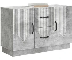 Kabalas Betono pilka 89 x 34,5 x 57 cm Apdirbta mediena