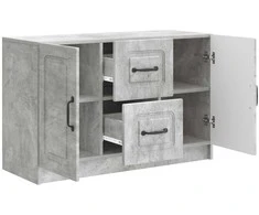 Kabalas Betono pilka 89 x 34,5 x 57 cm Apdirbta mediena