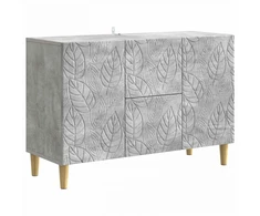 Kabalas Betono pilka 89 x 34,5 x 60 cm Apdirbta mediena