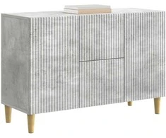 Kabalas Betono pilka 89 x 34,5 x 60 cm Apdirbta mediena