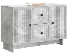 Kabalas Betono pilka 89 x 34,5 x 60 cm Apdirbta mediena