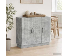 Kabalas Betono pilka 89 x 34,5 x 77 cm Apdirbta mediena