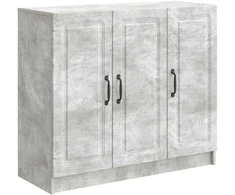Kabalas Betono pilka 89 x 34,5 x 77 cm Apdirbta mediena