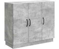Kabalas Betono pilka 89 x 34,5 x 77 cm Apdirbta mediena