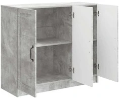 Kabalas Betono pilka 89 x 34,5 x 77 cm Apdirbta mediena