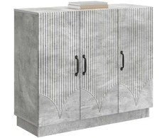 Kabalas Betono pilka 89 x 34,5 x 77 cm Apdirbta mediena