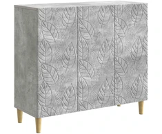 Kabalas Betono pilka 89 x 34,5 x 80 cm Apdirbta mediena