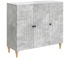 Kabalas Betono pilka 89 x 34,5 x 80 cm Apdirbta mediena