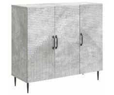 Kabalas Betono pilka 89 x 34,5 x 80 cm Apdirbta mediena