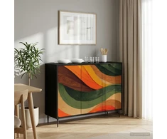 Kabalas BONN Juodojo ąžuolo 102 x 33 x 76 cm Apdirbta mediena