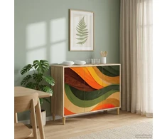 Kabalas BONN Sonoma ąžuolo 102 x 33 x 75 cm Apdirbta mediena
