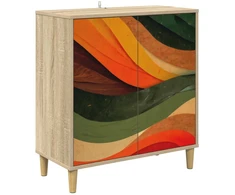 Kabalas BONN Sonoma ąžuolo 69 x 33 x 75 cm Apdirbta mediena