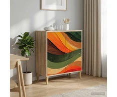 Kabalas BONN Sonoma ąžuolo 69 x 33 x 75 cm Apdirbta mediena