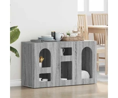 Kabalas ELST Pilkas Sonoma 100 x 35 x 59 cm Apdirbta mediena