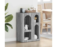 Kabalas ELST Pilkas Sonoma 59 x 35 x 80.5 cm Apdirbta mediena