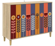 Kabalas ESSEN Sonoma ąžuolo 102 x 33 x 75 cm Apdirbta mediena